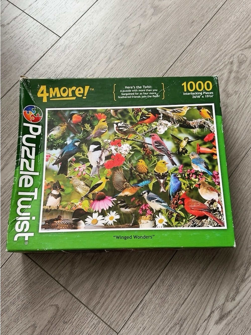 Puzzle Twist Birds 1000 Pieces